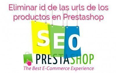 Eliminar id de las urls amigables de los productos en Prestashop