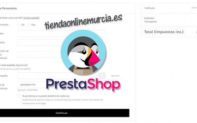 Modificar campos de registro con Prestashop