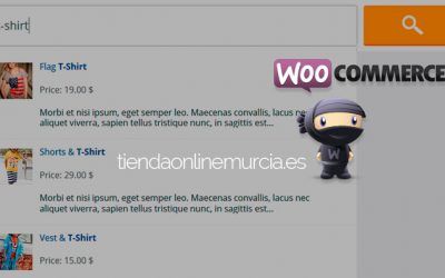 Buscador de productos en Woocommerce