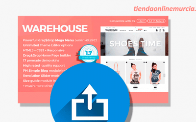 Cómo instalar la plantilla Warehouse en Prestashop + Vídeo