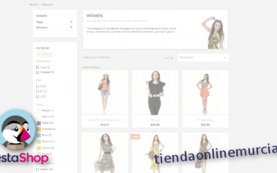 Ordenar productos en categorías con Prestashop 1.7 y 1.6