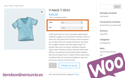 Cómo poner valores de atributos pre seleccionados o una variación pre seleccionada o por defecto en Woocommerce