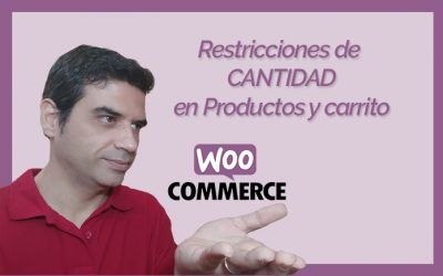 Cómo configurar una cantidad mínima de productos en Woocommerce + VÍDEO + descuentos por cantidad
