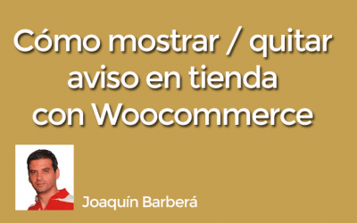 CÓMO mostrar/ quitar / cambiar / modificar UN aviso / banner / texto EN TODA LA TIENDA con WOOCOMMERCE 2023